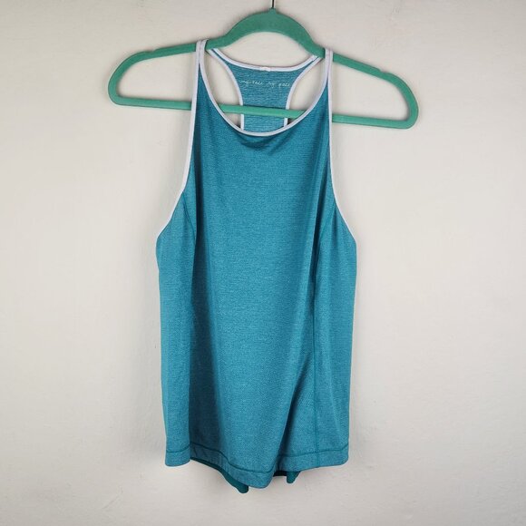 Lululemon Time To Sweat Tank My Race My Pace sz 4? - Picture 1 of 7